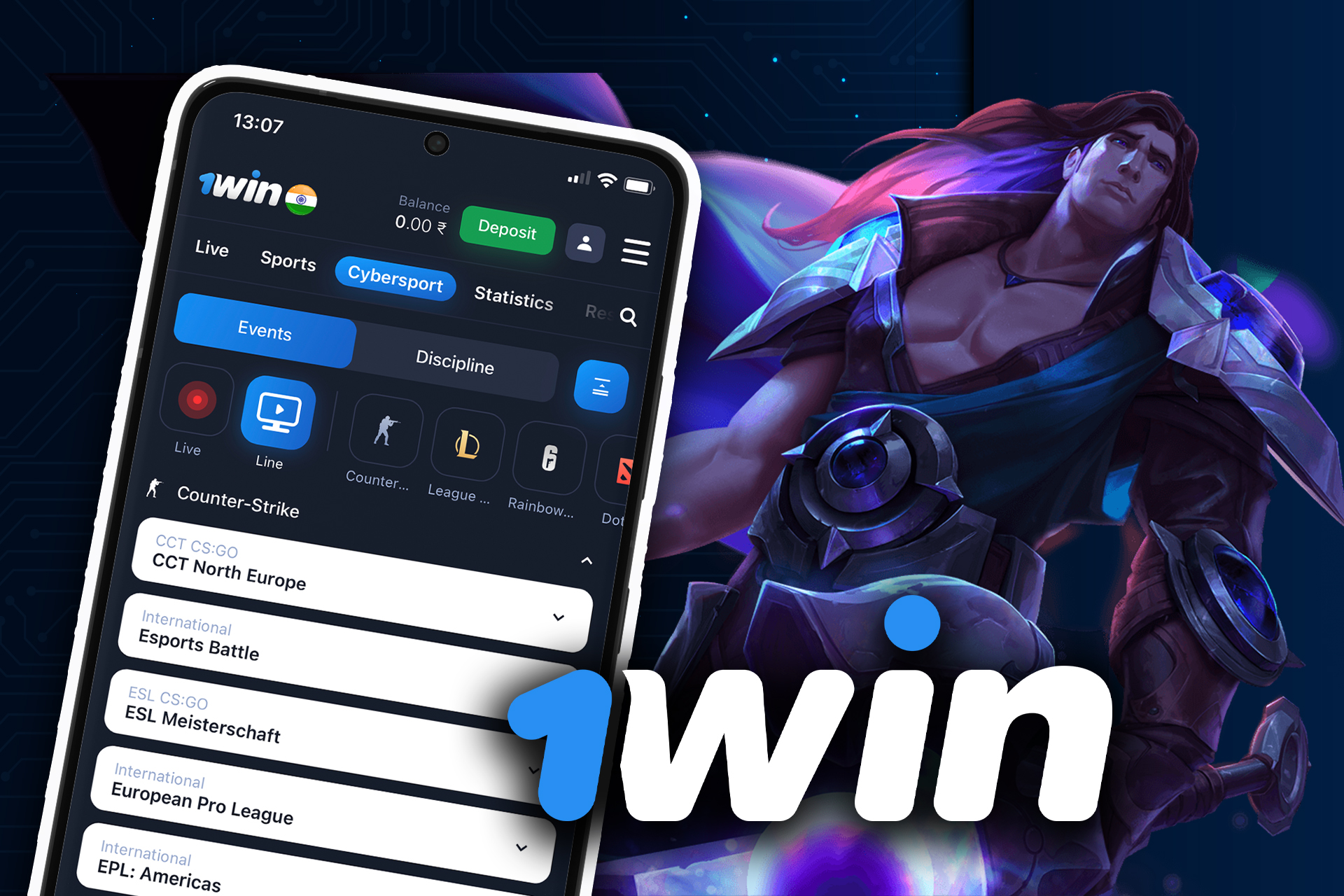 Esports Betting at the App